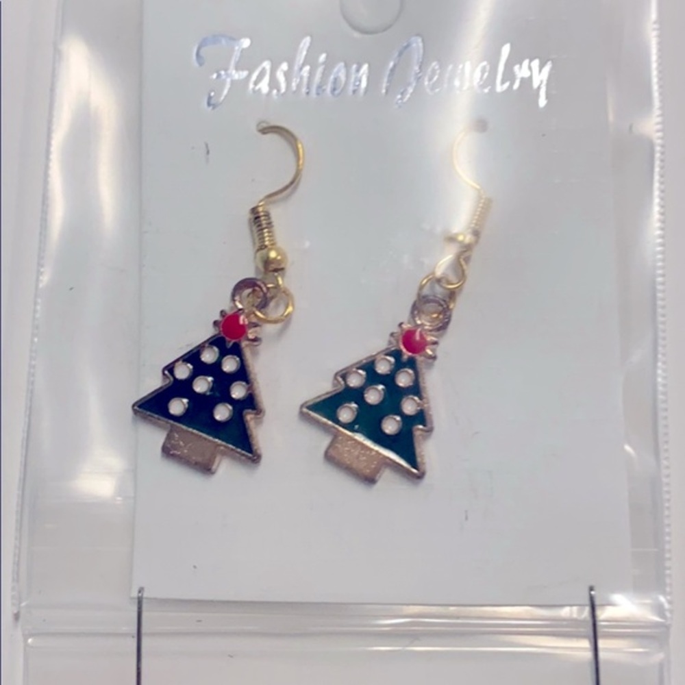 Christmas Tree Earrings